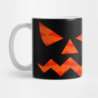 Scary Pumpkin Face Mug